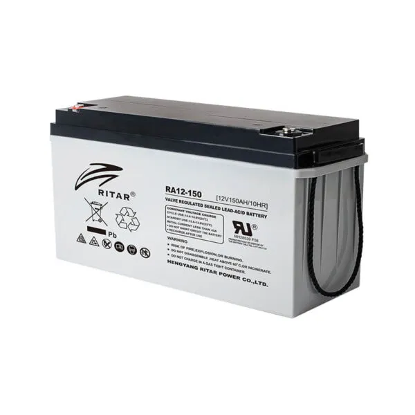 Batería 12v/150Ah Marca RITAR Modelo RA12-150