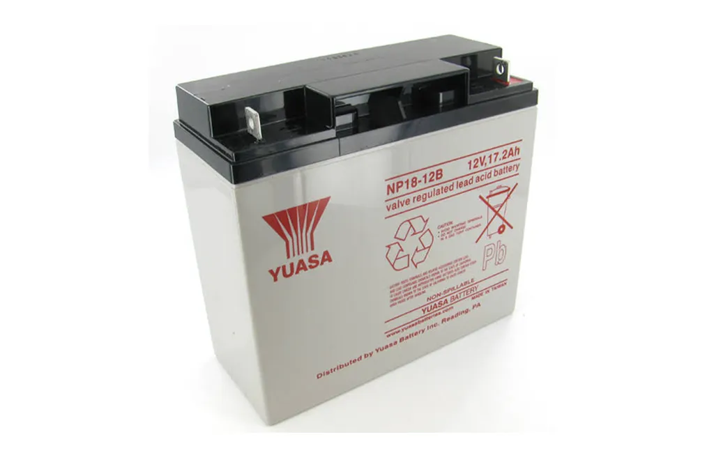 Batería 12v/17.2Ah Marca YUASA Modelo NP18-12B