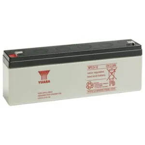 Batería 12v/2.3Ah Marca YUASA Modelo NP2.3-12