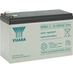 Batería 12v/8Ah Marca YUASA Modelo REW45-12